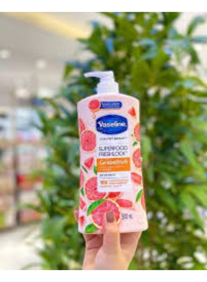 Vaseline Superfood Freshlock Grapefruit Lotion 320ml - Image 2